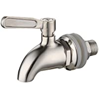 DXIA Grifo Dispensador Acero Inoxidable- Dispensador de Bebidas- Espiga de Repuesto para Dispensador de Bebidas- Grifo…